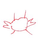 ニコニコ の絵: かに