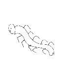 れたす の絵: むかで