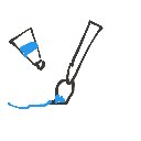 もこ の絵: えのぐ