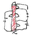 ｮｧｰ の絵: ろうか