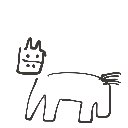 うさぎ の絵: うま