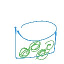 はちわれ の絵: まりも