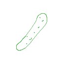 ナナキ の絵: きゅうり
