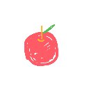 りょう の絵: りんご
