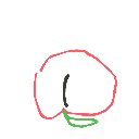 ? の絵: もも