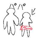 しずこ の絵: むすめ