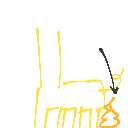 1マス2マストーマス の絵: きりんのうんこ