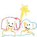 1マス2マストーマス の絵: ききらら