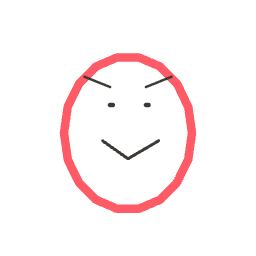 しーたさん の絵: だるま