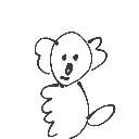 葵ちゃん の絵: こあら