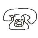 いち の絵: くろでんわ
