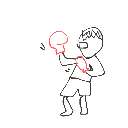 ありつぁん の絵: ぼくしんぐ