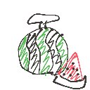 じょん の絵: すいか