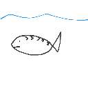 Kei の絵: めだか