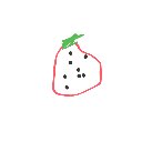 いのにい の絵: いちご