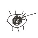 まい の絵: めだま