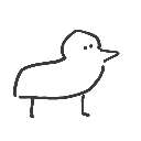 せのびのうんどう の絵: からす