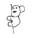 見張る の絵: こあら