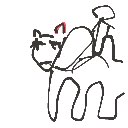 見張る の絵: らくだ