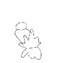 こた の絵: かめはめは