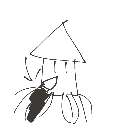 羽加里 の絵: すみ