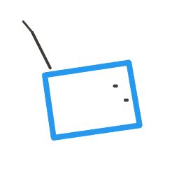 しりとりさん の絵: らじお