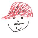 だいち の絵: まりおだとおもうようほうほお