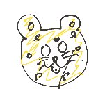 うんうん の絵: ひょう