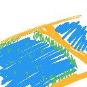 ほっぴー の絵: たんぼ