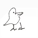 ごりら の絵: とり