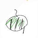 ごりら の絵: すいか