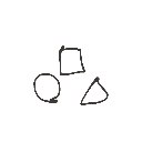 かい の絵: つみき