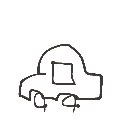 かい の絵: くるま
