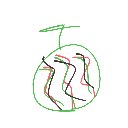 あお2 の絵: すいか