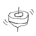 ああ の絵: こま