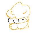 あだぴー の絵: しゅーくりーむ
