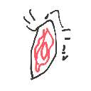 はら の絵: おまんこ