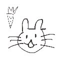 🎀ིྀ の絵: うさぎ
