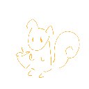 最弱もるもる撤退 の絵: りす