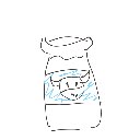 最弱もるもる撤退 の絵: みるく