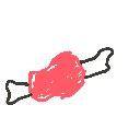 さとし の絵: にく