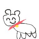 絵がうまいあかりりりりり の絵: くびわ