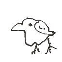 しゅん の絵: からす