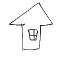 とむ の絵: うち