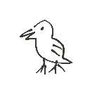 ひびき の絵: とり