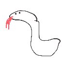 れう の絵: へび