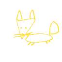 おしん の絵: きつね