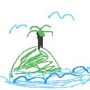 るか の絵: しま