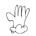 やす の絵: てぶくろ