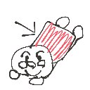 尾崎 の絵: まんと